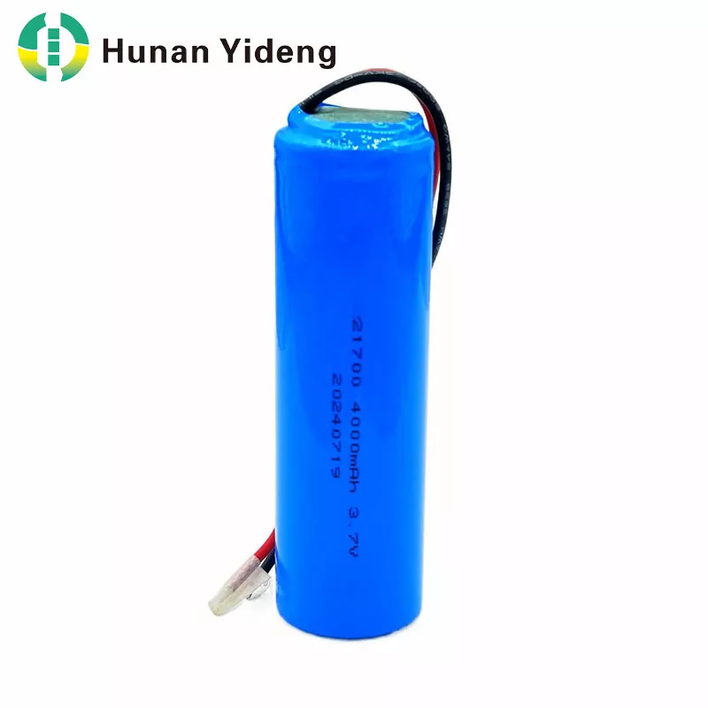 21700 3.7V 4000mAh Isi Ulang Cairan Baterei Long Cycel