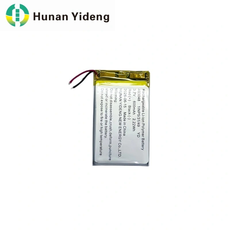 3.7V 450mAh 403048 Ultra Tipis Lithium Polymer Baterai Mini Lipo Cell