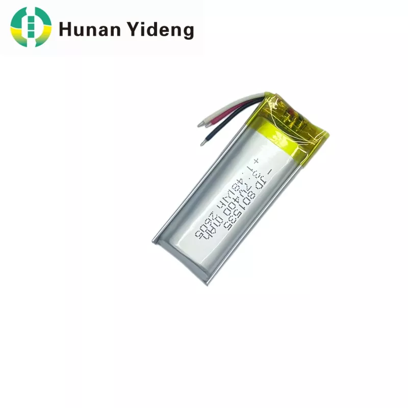 3.7V 600mAh 801535 Flat Lithium Polymer Isi Ulang Baterai Lipo