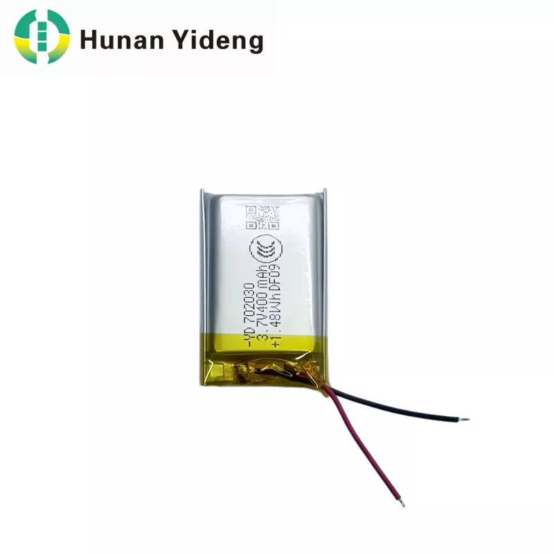 Baterei Prismatik Li-ion 400mAh kanggo Piranti Medis lan Lampu lan Lentera