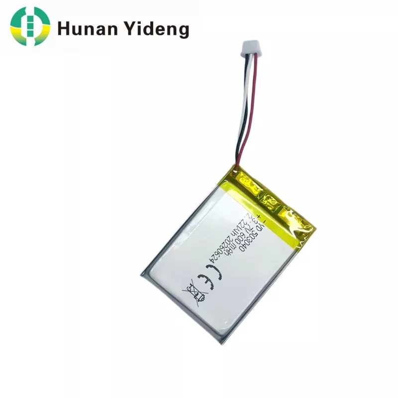 503040 3.7V 600mAh Square Isi Ulang Baterei