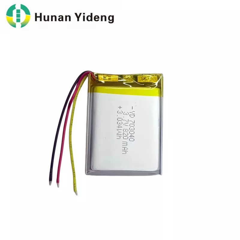 703040 3.7V 820mAh Baterei Prismatik Cilik
