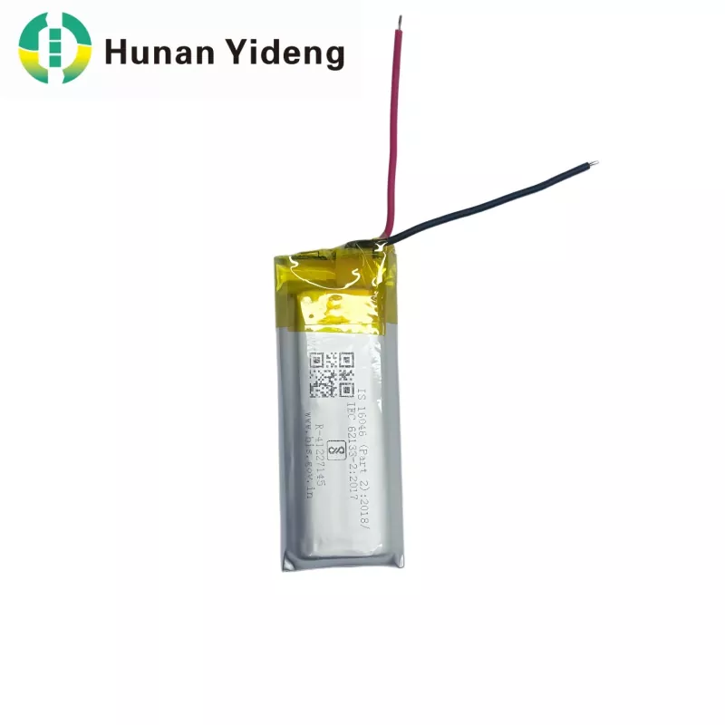 801435 3.7 v 500 mAh Li Ion Battery Pack 1.48wh untuk Smart Door Lock